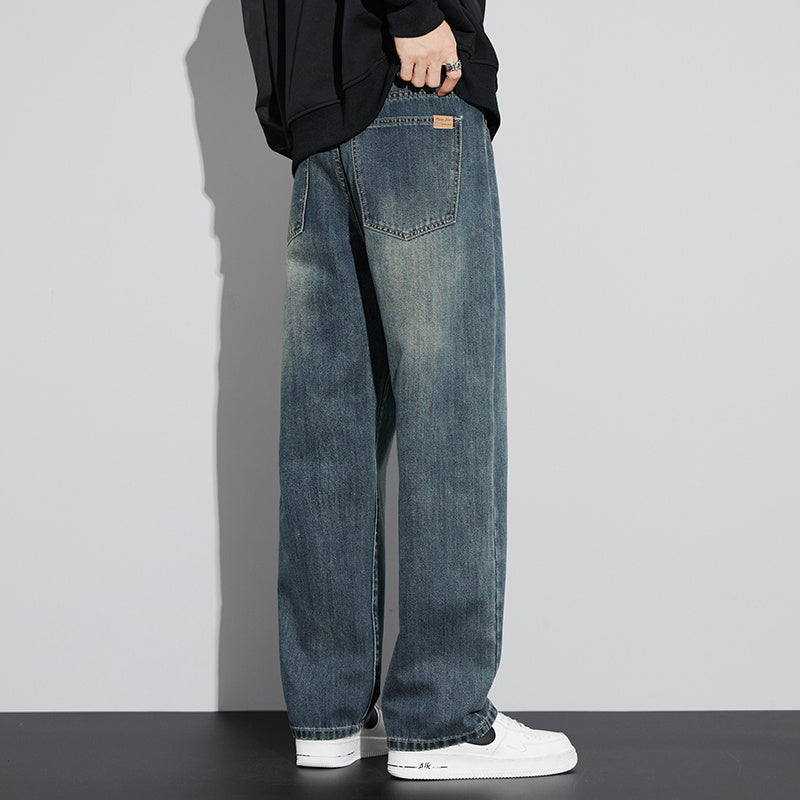 Retro Nostalgic Straight Jeans