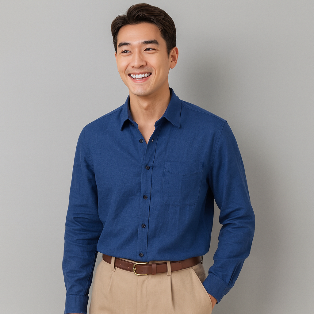 Linen Long Sleeve Shirt