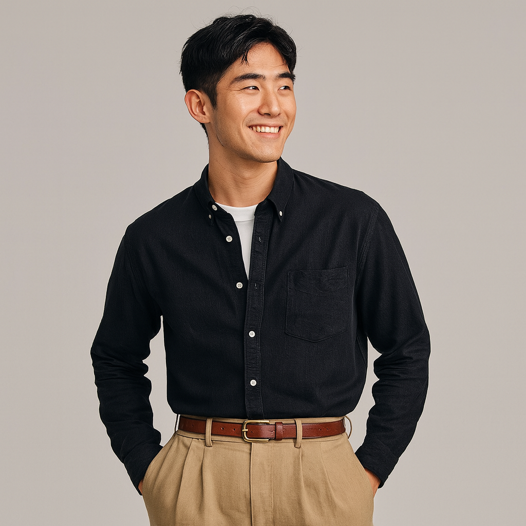 Cotton Long Sleeve Shirt