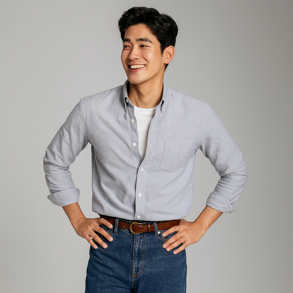 Cotton Long Sleeve Shirt