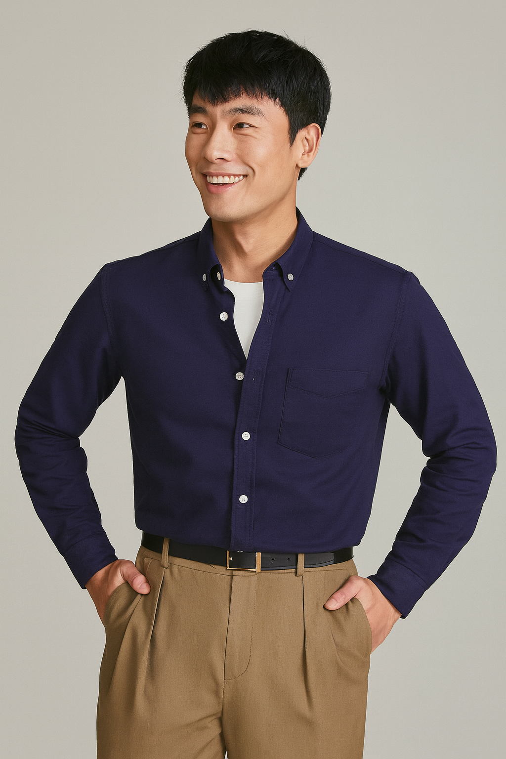 Cotton Long Sleeve Shirt