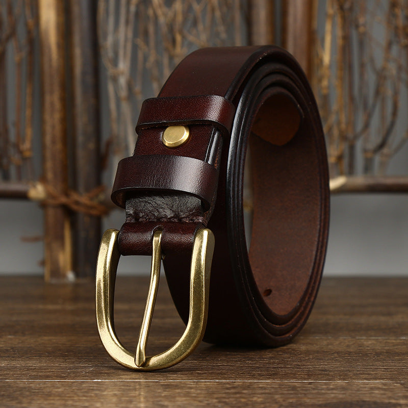 Copper Buckle Belt